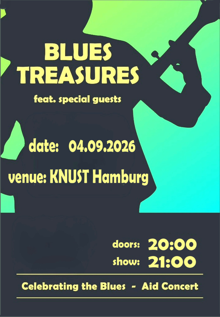 Blues Treasures Flyer